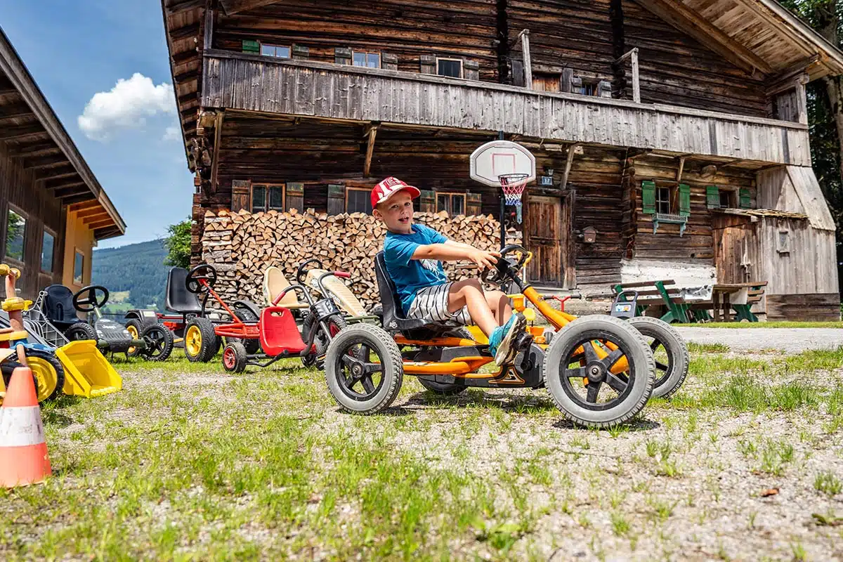 Go Kart - Aktivitäten am Bauernhof in Altenmarkt-Zauchensee - Urlaub im Salzburger Land, Erlebnisbauernhöfe Altenmarkt